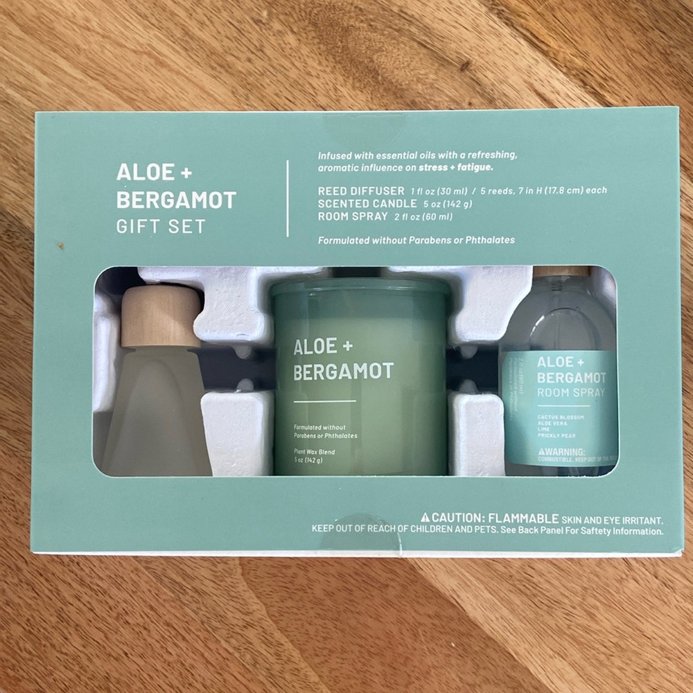 Threshold Aloe Bergamot Gift Set